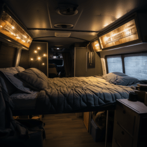 Semi truck cabin