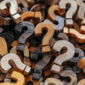Question marks 